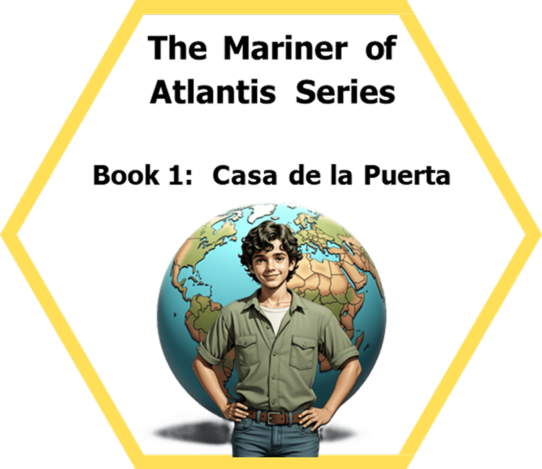 Book cover featuring a young explorer and a globe.