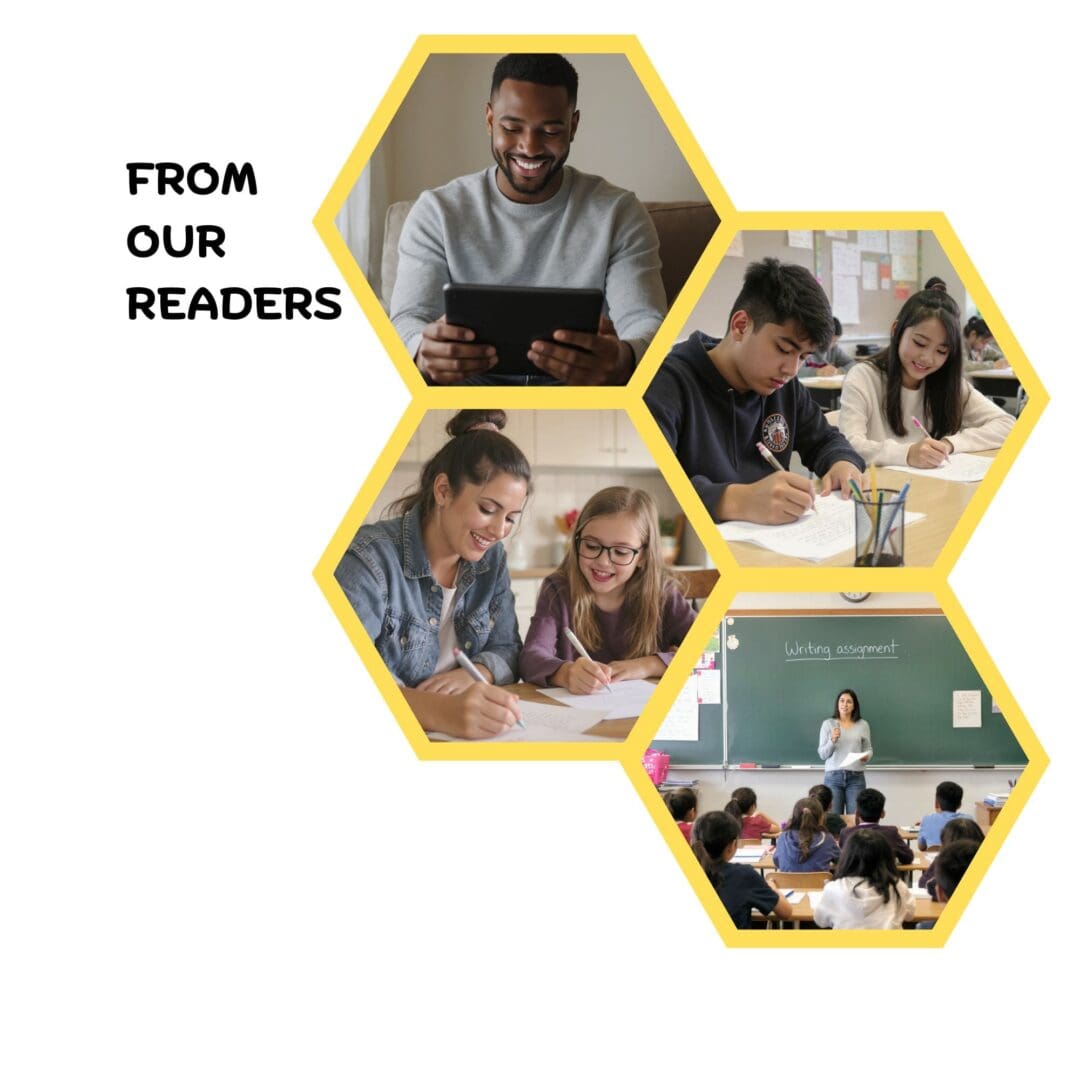Collage of diverse educational settings and activities.